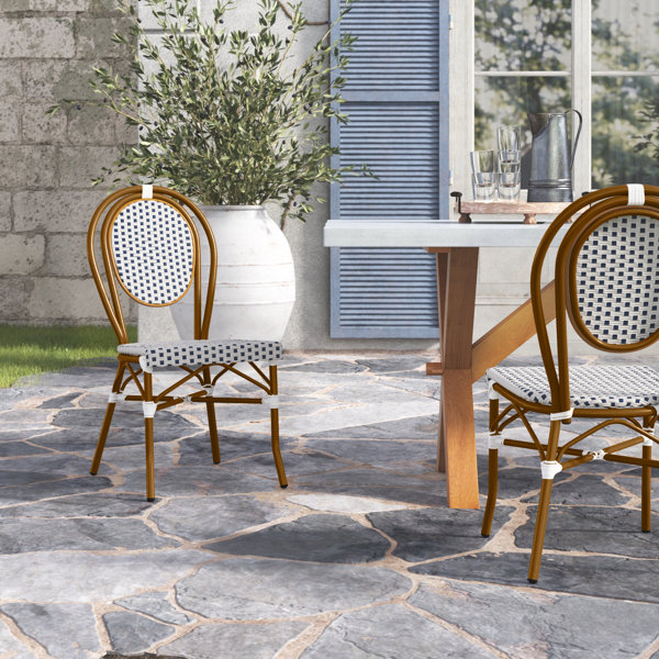 Kelly Clarkson Home Clarissa Stacking Patio Dining Chair & Reviews
